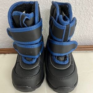 Baby Boy boots worn only a few times.  Navy/Black